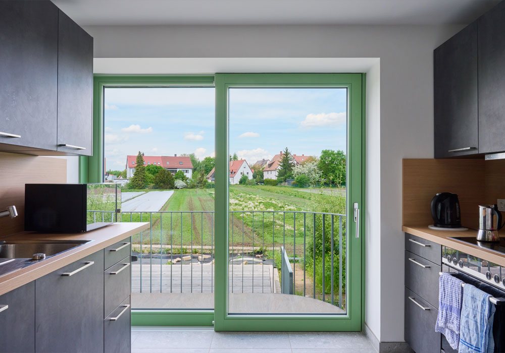 Foto eines Einfamilienhauses, Interieur Küche
