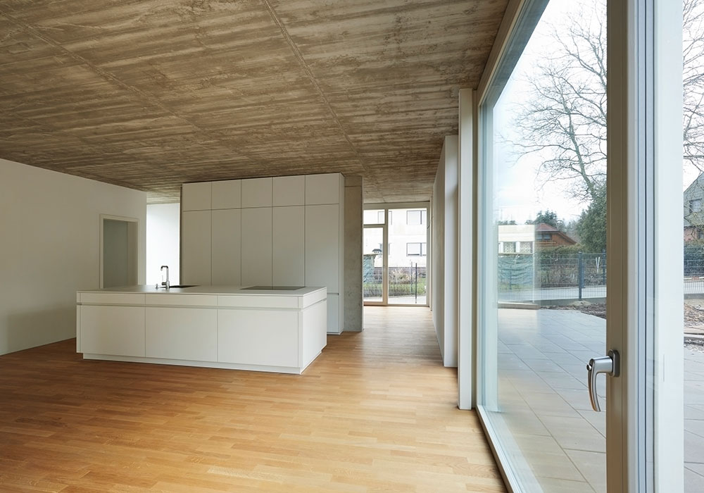 Foto eines Einfamilienhauses