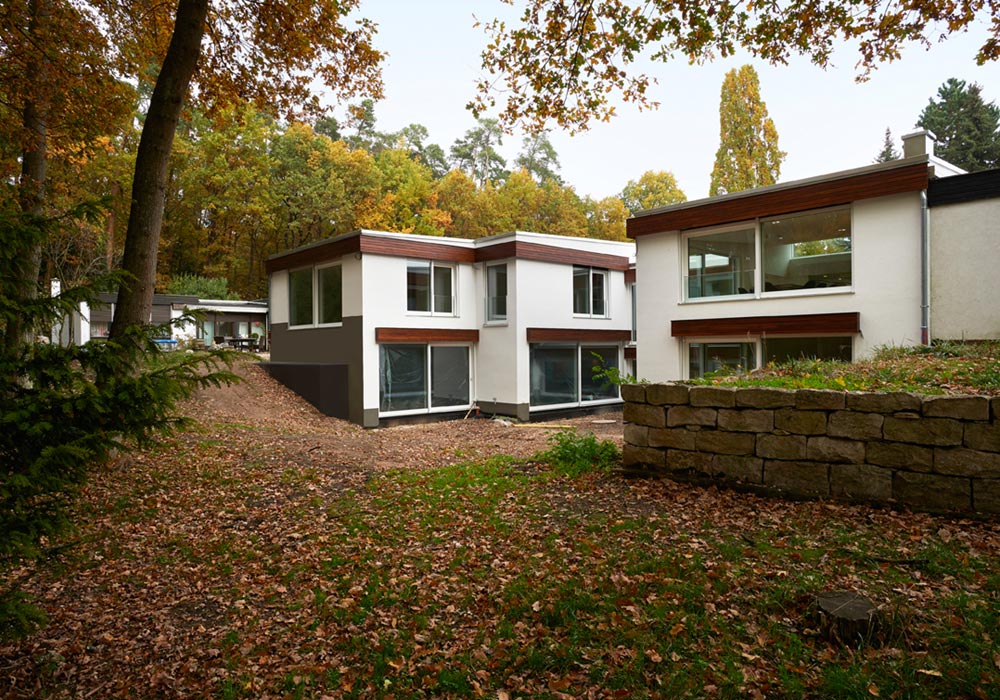 Foto eines Einfamilienhauses