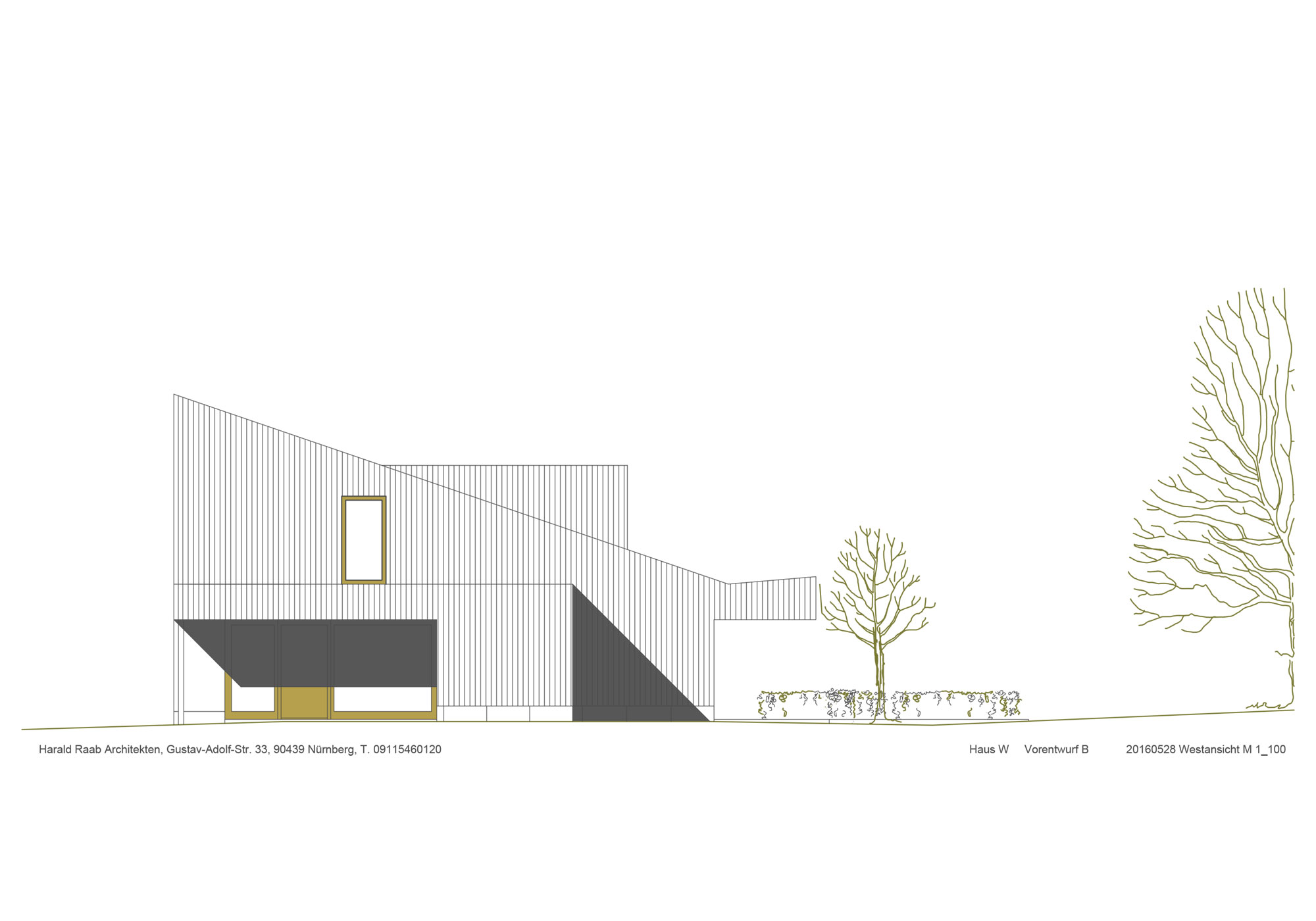 Foto eines Einfamilienhauses