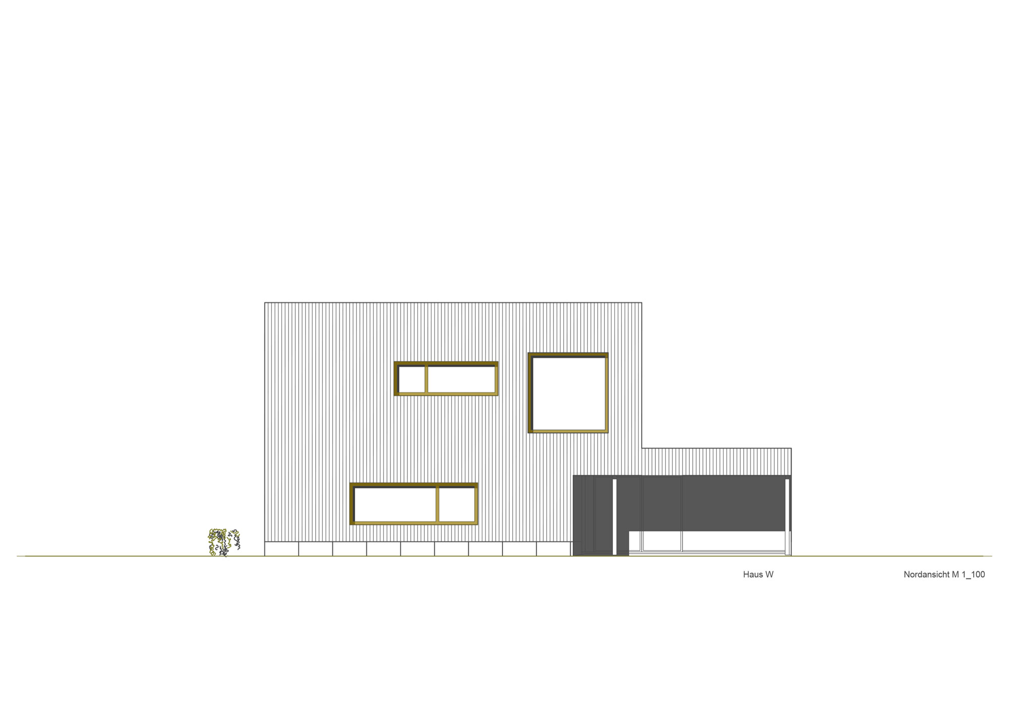 Foto eines Einfamilienhauses