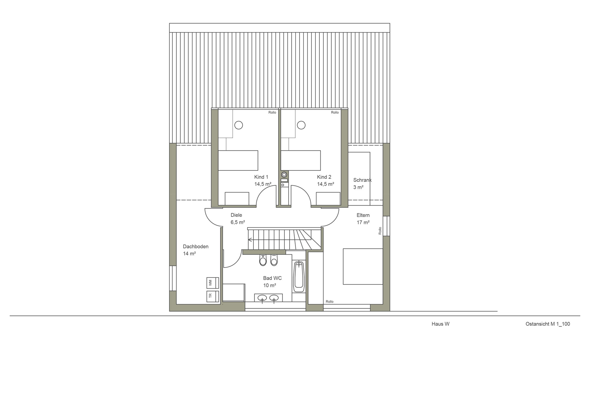 Foto eines Einfamilienhauses