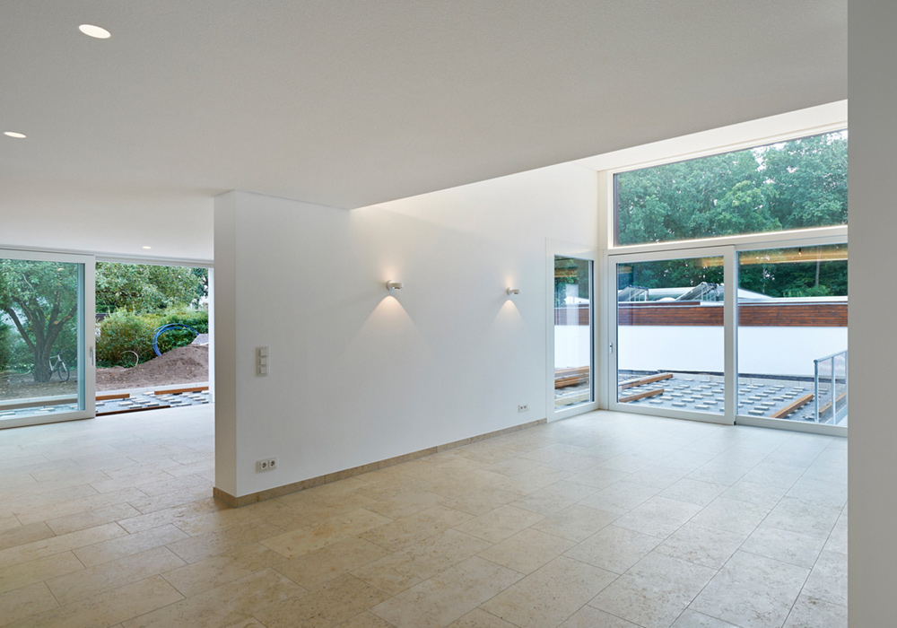 Foto eines Einfamilienhauses