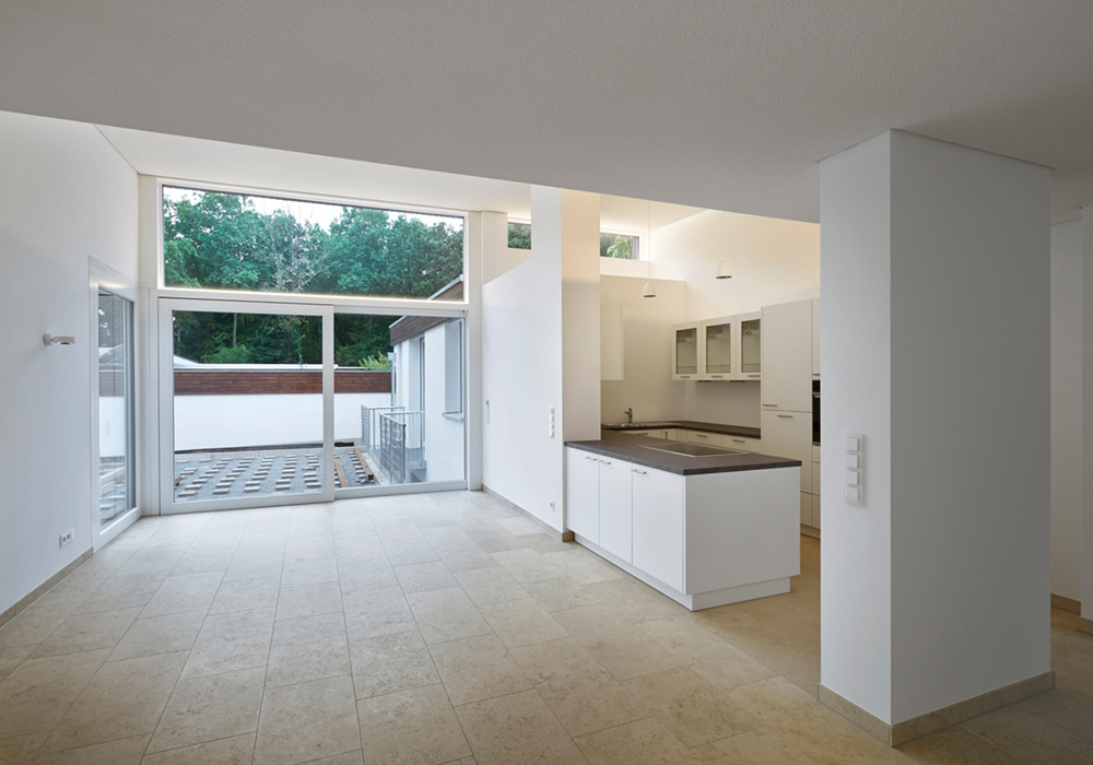 Foto eines Einfamilienhauses