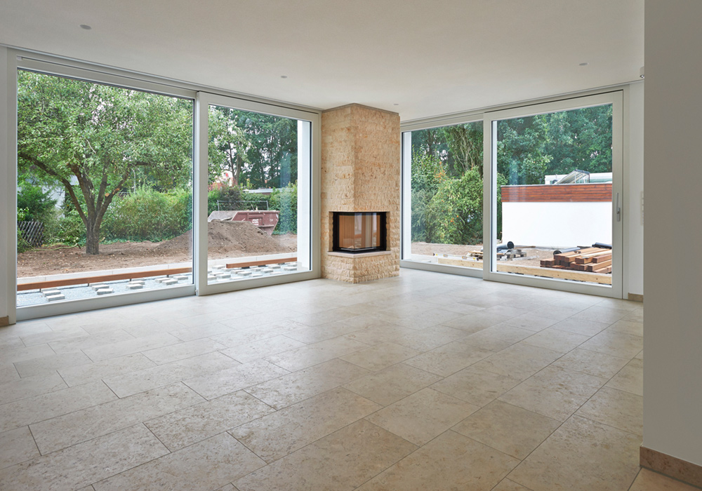 Foto eines Einfamilienhauses