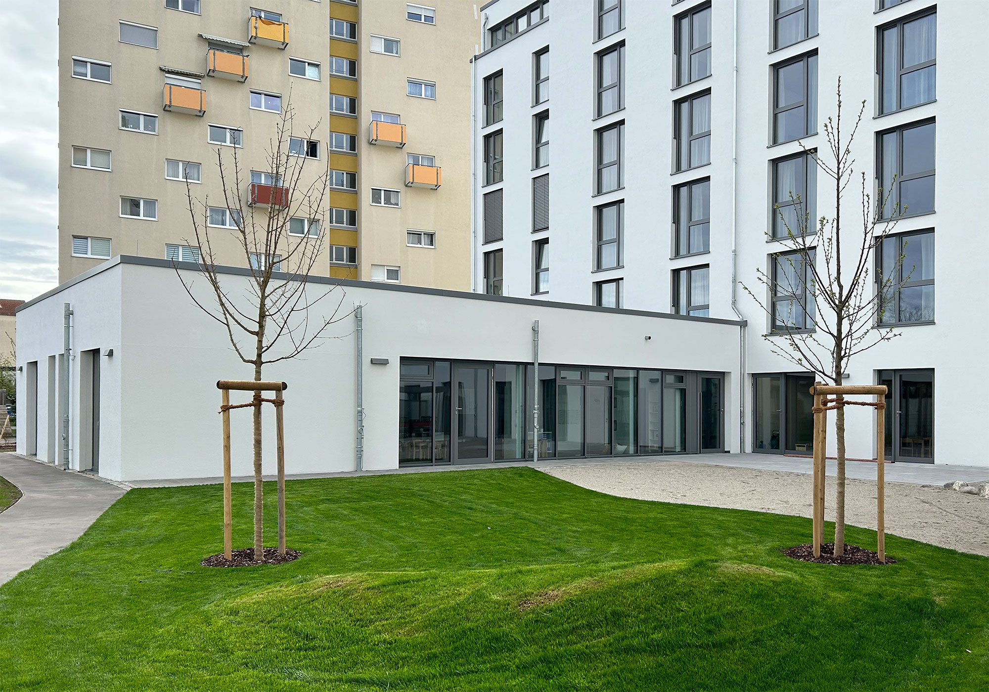 Foto einer Kindertagesstätte in Ingolstadt von außen